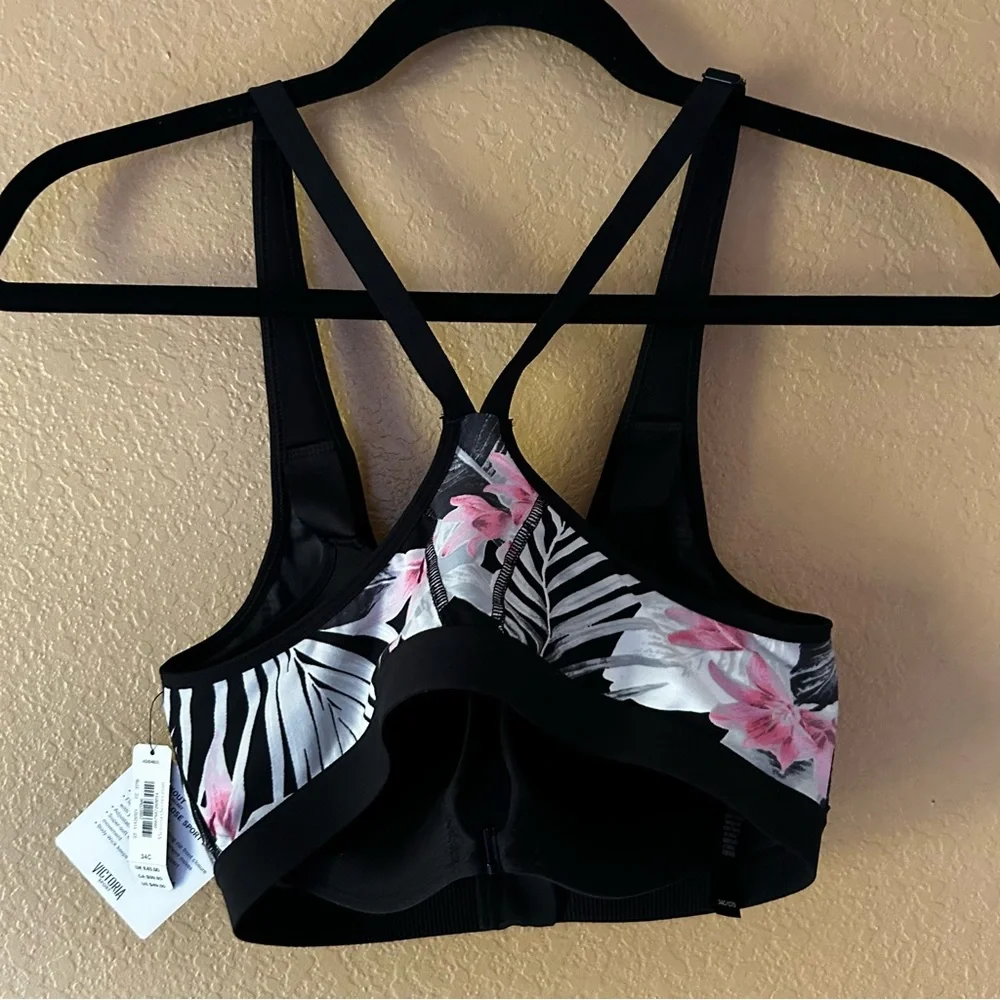 Victoria's Secret VSX Knockout™ Front-Close Sports Bra, Tropical - 34C - Picture 4 of 7